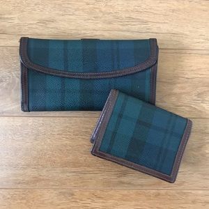 Vintage Polo by Ralph Lauren wallet and car holder set